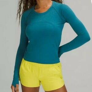 lululemon athletica Teal Long Sleeve Top